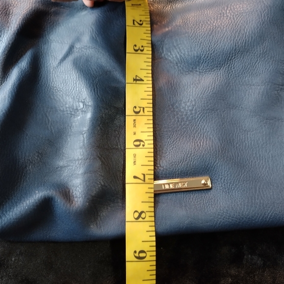 Nine West Navy Purse With Studs. Vegan. - Picture 6 of 10